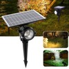 10W Lawn Lamp IP65 Solar Power Outdoor Light Garden Courtyard