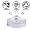 Eleganttime 9 Pack Glass Fermentation Weights with Easy Grip Handle,