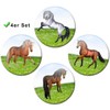 Fridge Magnets Horses Gift Set of 4 Horse Motif Magnets