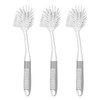 SetSail Dish Brush with Handle, 2 Pack Stiff Bristles Dish