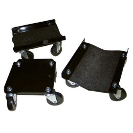 spi 3 PIECE HEAVY DUTY SWIVEL SNOWMOBILE DOLLIES
