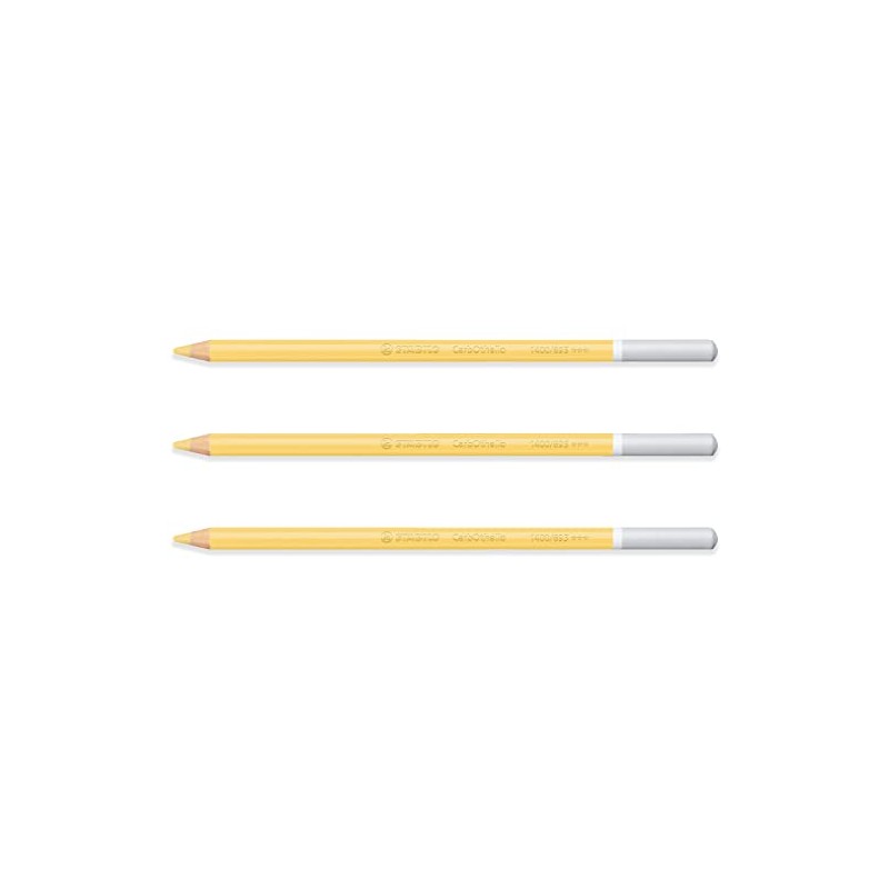 STABILO Chalk-Pastel Pencil CarbOthello - Pack of 3 - Naples