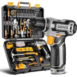 DEKOPRO Cordless Drill Tool Box 133PCS