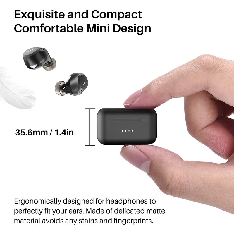 TOZO NC7 Wireless In Ear Earbuds Active Noise Cancelling Bluetooth
