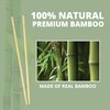 Klex Premium Disposable Bamboo Round Chopsticks 9 Inches - Individually