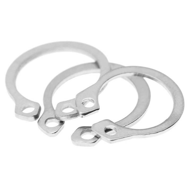 Stainless Steel Snap Retaining Ring Circlip Set 120pcs 9mm 14mm
