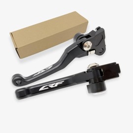 Black Motorcycle Brake Clutch Lever Handle CNC Aluminum Pivot for CRF450R 2004-2006 CRF 450R 450 R Dirt Pit Bike Motocross Motorbike