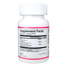 Estrogen Blocker - All-Natural Hormonal Balance with DIM & Resveratrol - Supports Cellular Health & Vitality - Made in The USA