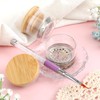 QFGasre 2Pcs Nail Brushes Washing Cup Acrylic Nail Art Brush