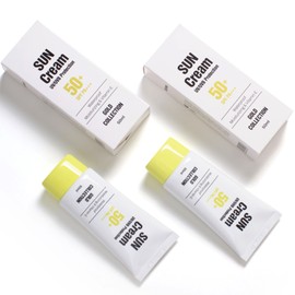 Reference is [1+1] Vitamin Tone-Up Sun Cream Gold Collection UV Protection Radiance Base 50ml / [1+1] 비타민 톤업 선크림 골드컬렉션 자외선차단 광채 베이스 50ml