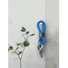 Dinalu Key Pendant Made of Sailing Rope with Black Metal,