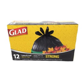 More buying choices for Glad 39 Gallon Quick Tie Lawn & Leaf Bags - 12 Packs