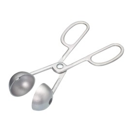 KitchenCraft Home Made Meatball Maker Tool with Non Stick Coating, Metal, 16.5 cm, Silver