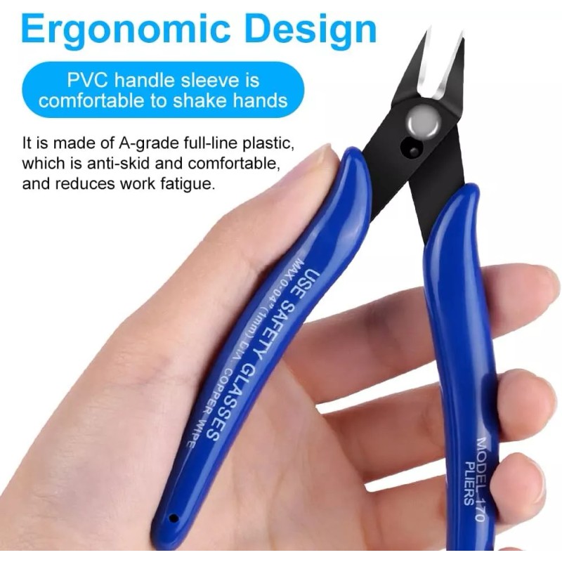 Hobby Electrical Cutting Plier Jewelry Wire Cable Cutter Side Snips