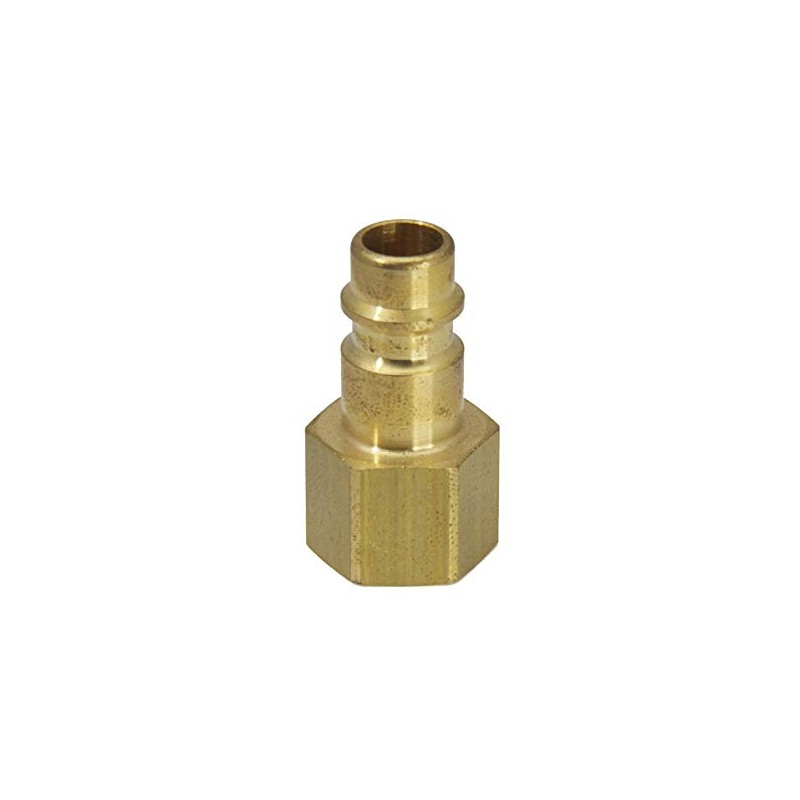 Coupling Plug NW5 with Internal Thread M 8, Material: Brass