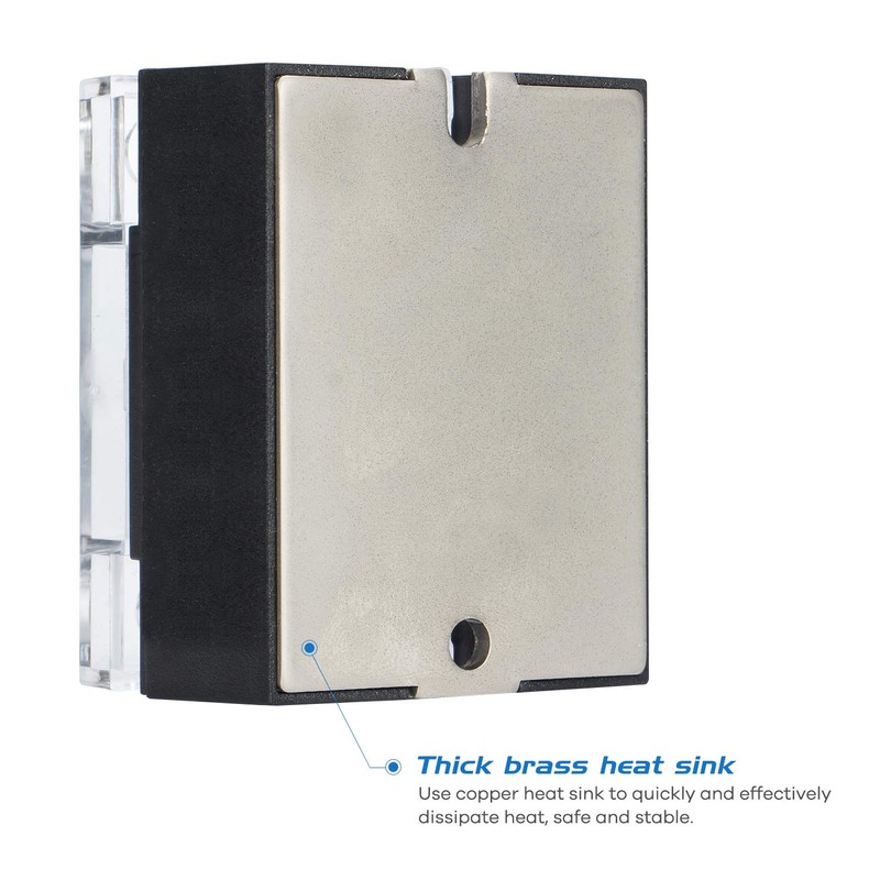 CGELE Solid State Relay SSR-25DD with Heat Sink DC to