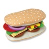 Melissa & Doug Wooden Slice & Stack Sandwich Counter with