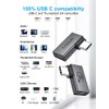 XAOSUN Adaptador USB C de Ángulo Recto, USB C a