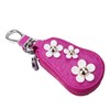 Soyuru Women's Smart Key Case, Key Fastener, Daisy Flower Motif,