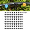 100pcs 4mm Pressure Compensation, Drippers Automatic Irrigation Equipment Uniform Flowing