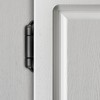 1/2" Overlay Semi Partial Wrap Cabinet Hinges, 4 Pairs (8