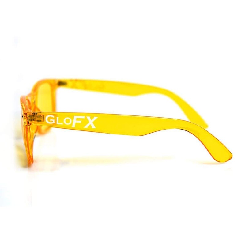 GloFX Yellow Color Therapy Glasses Chakra Glasses Relax Glasses