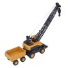 Crane Truck Toy 1:55 Strong Alloy Plastic Hand Eye Coordination