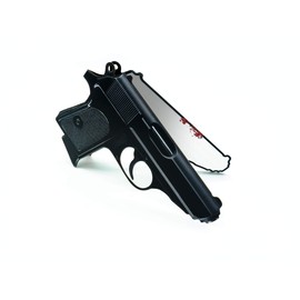 3 Invitation Cards James Bond Party Birthday Party Invitations as Pistol (Walther PKK) for Adults and Boys Decoration Contents Lined