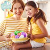 Nyicey 36 Pack Plastic Easter Eggs for Easter Basket Hunt