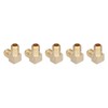 5Pcs Air Compressors Elbow Portable Mute Fitting Frequency Conversion Pneumatic