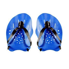 escualo Paletas Natación Plus Azul Talla Grande