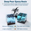 Teexpert Deep Pour Epoxy Resin, 51oz Epoxy Resin Kit for