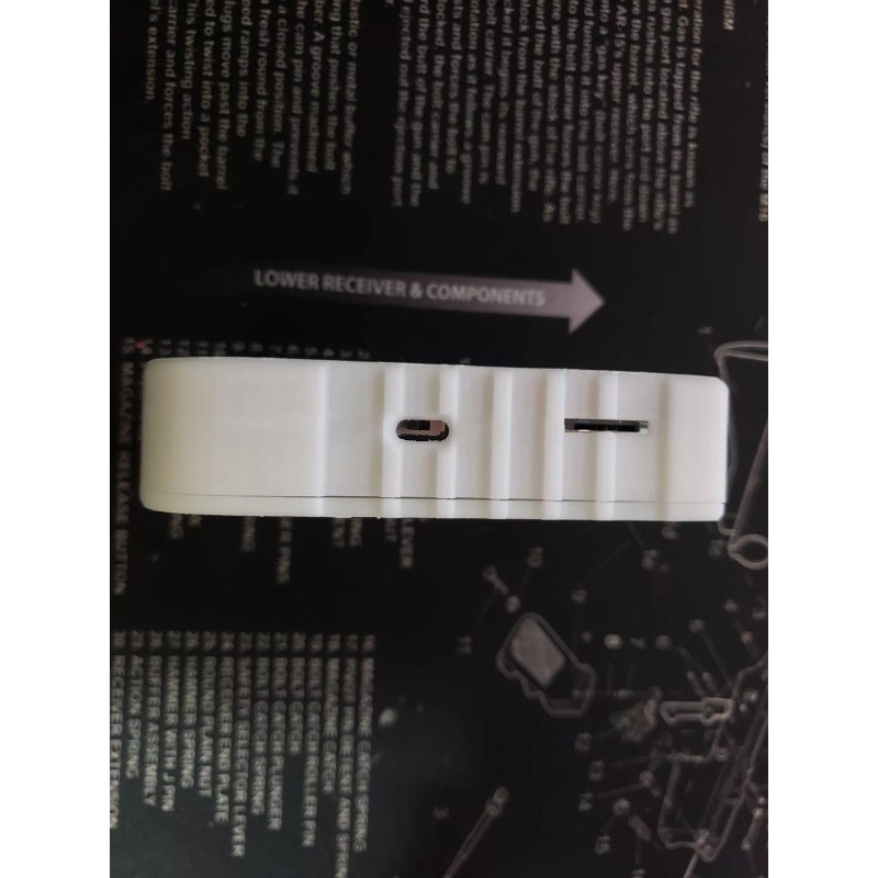 Unbranded LILYGO®-LoRa- T-Deck *WHITE* Snap Case (MESHTASTIC)