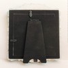 ZXT-parts 5x5 Picture Frame with Mat 4x4. Square Black &