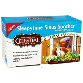 Celestial Seasonings Wellness Tea, Sinus Soother, 20-count (Pack of 3)