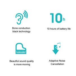 Pillow Speaker With Bone Conduction Technology - Automatic Connection for Deep Sleeping - Under Pillow Sleep Headphones