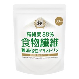 食物繊維 SAVE 食の極 高純度88％ 難消化性デキストリン 計量スプーン付 210g (30日分)