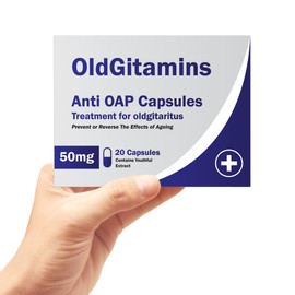 OldGitamins - Funny Rude Joke Pill Box, Gag Gift, Funny, Gifts for Men, Secret Santa Gifts for Men, Birthday Gifts for Men, Gifts for Grandad Dad Birthday, Oldgitamol, Gifts for Men