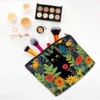 Floral Garden Cat Makeup Bag Cat Lover Gifts Cosmetic Bag