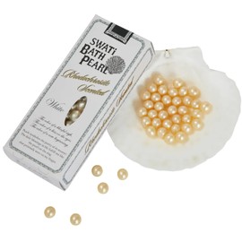 SWATi BATH PEARL (S) Swaty Bath Pearl, White, 0.4 oz (10 g), Inca Rose Scent
