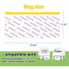 120 Count Litter Bags Compatible with Autoscooper 11/12 and Open-Top