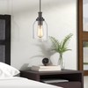 zeyu 2 Pack Farmhouse Pendant Light Fixtures, Industrial Hanging Light