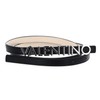 VALENTINO Belty Belt W100 Nero/Argento, Nero / Argento