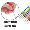 8 Pcs Colorful Handle Crochet Hooks Beginner Crochet Sets Lightweight