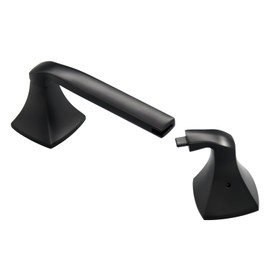 Pivoting Toilet Paper Holder for Moen YB5108 Voss Collection, Matte Black