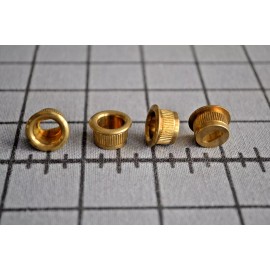 Unbranded 2 Pc Custom Made SOLID BRASS Sash Stop Bead Adjuster Window Hardware Restoration