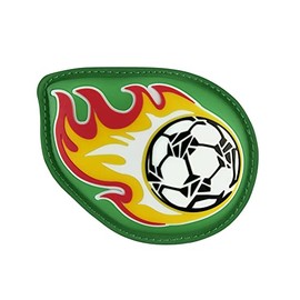 Step by Step Magic Mags Flash Burning Football, Football with Glow Effect, Accessory for School Bag or Nursery Backpack