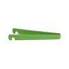 Butterie Toaster Tongs with Oven Rack Hook (Green)