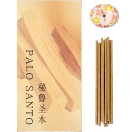DANNY LIB Palo Santo Incense Aroma Scent Incense Stick Incense Burner Set Purifying Yoga Meditation Amulet