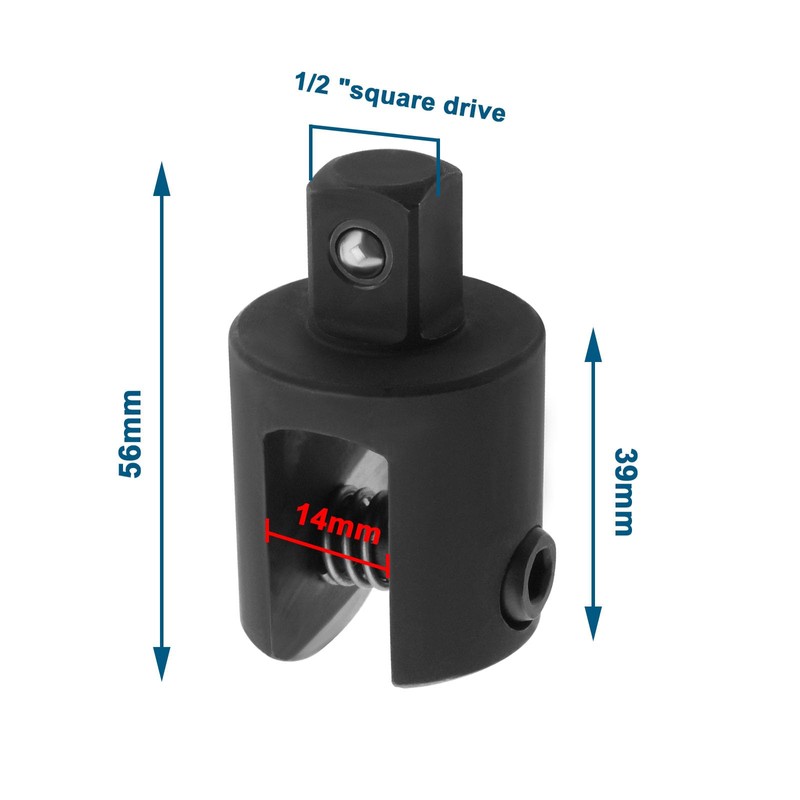 VGOL 2 Pcs 1/2 Inch Drive Breaker Power Knuckle Bar